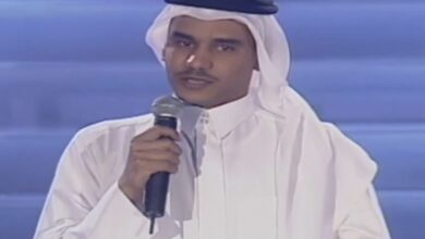 يوم شفتك خفت من عيني عليك كلمات-سعد الفهد